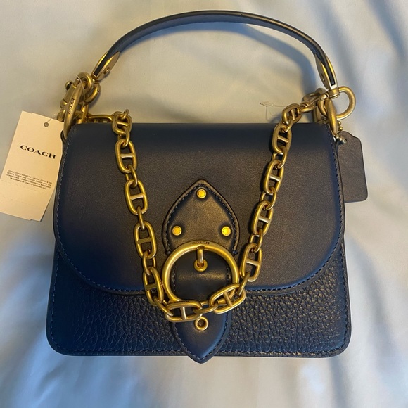 Brand new Coach Beats 18 bag navy blue - Picture 2 of 9